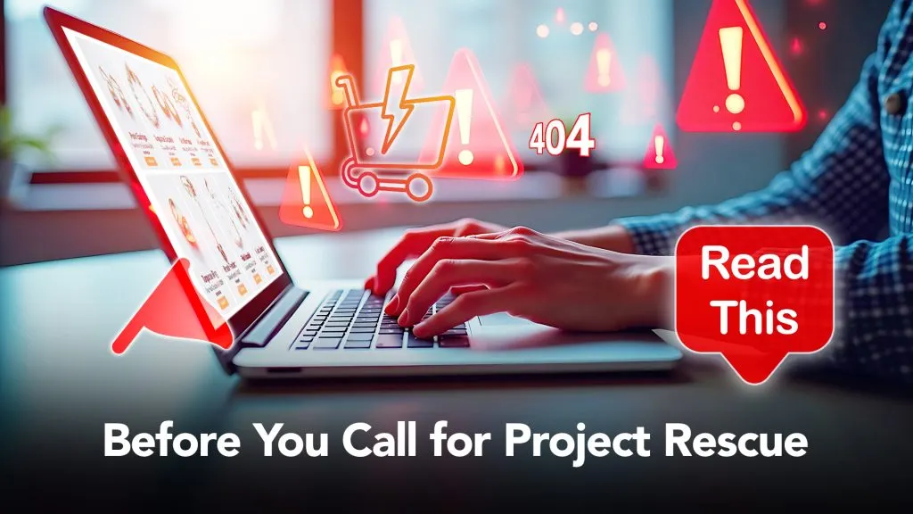 Before You Call for eCommerce Project Rescue, Read This