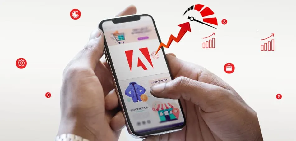 Adobe Commerce Speed Optimization: The Key to Mobile Success in eCommerce Blog Banner Image