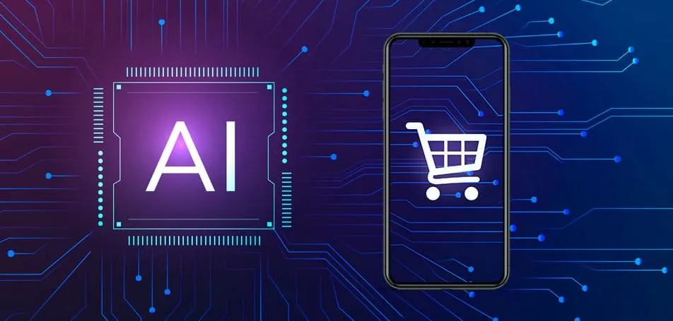 7 ways to Harnessing the Power of AI in eCommerce blog banner image