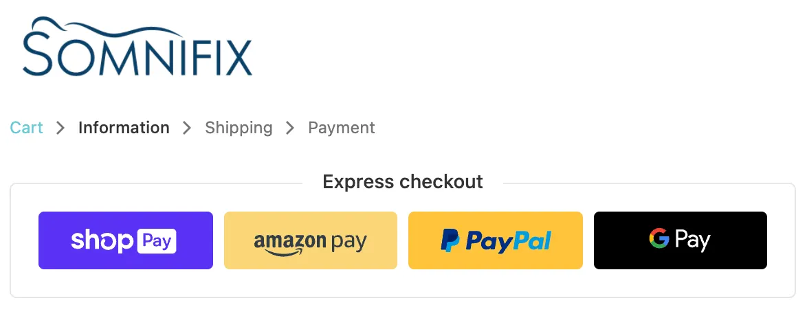 Offer Express Checkout