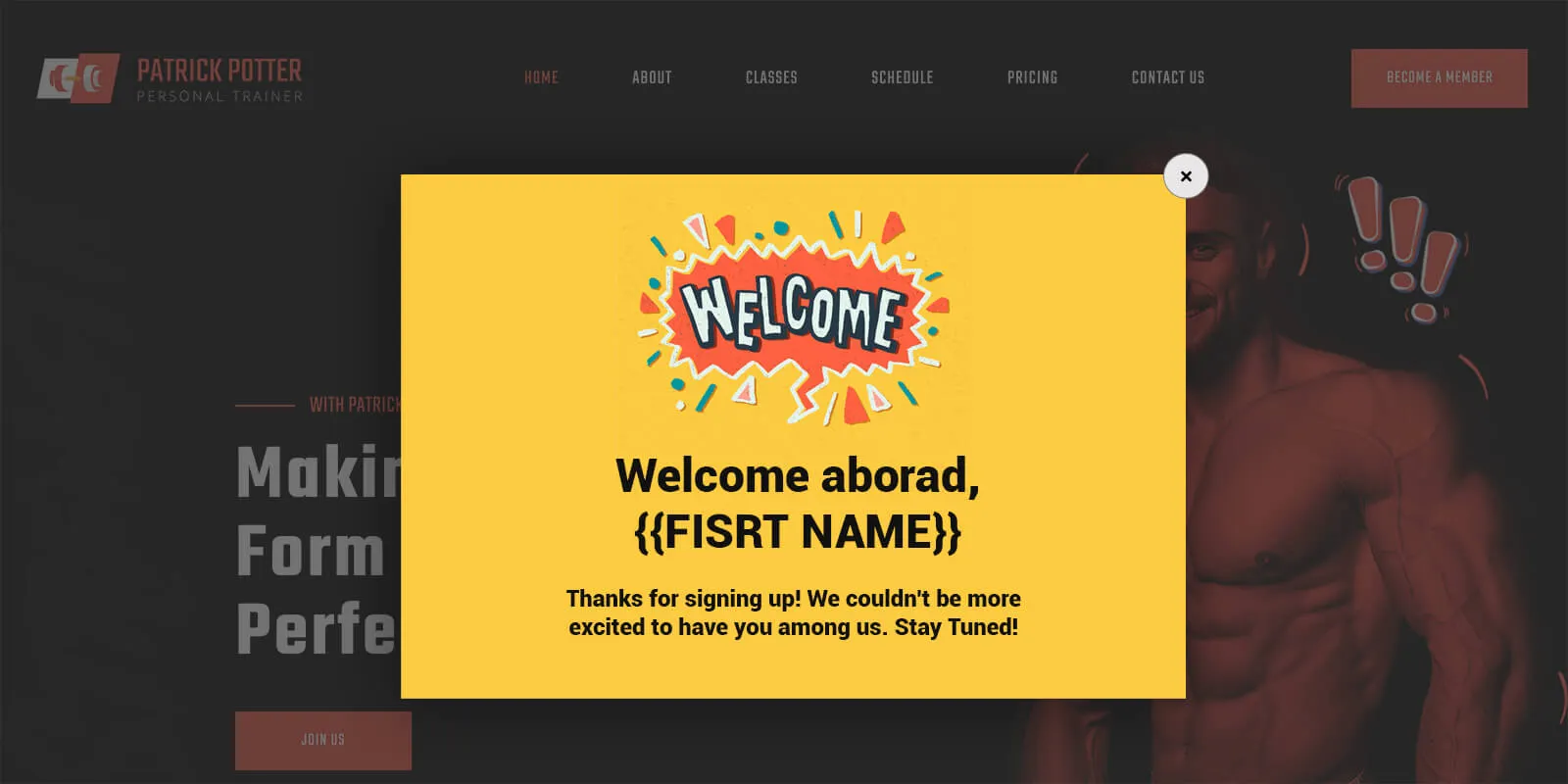 welcome