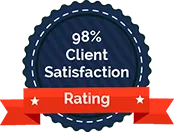 client satisfaction rating