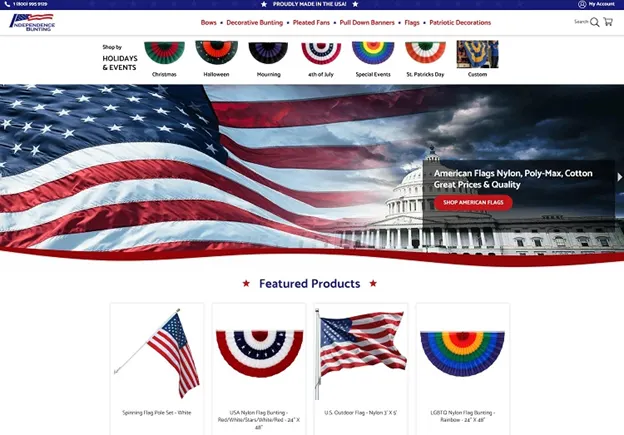 eCommerce site