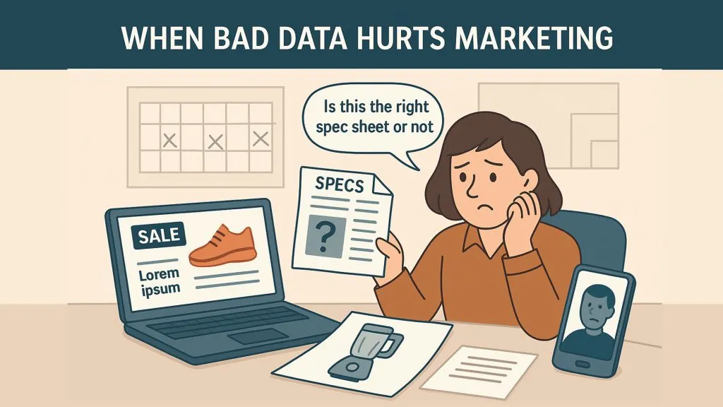 When Marketing Teams Suffer from Bad Product Data