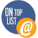 on the top
