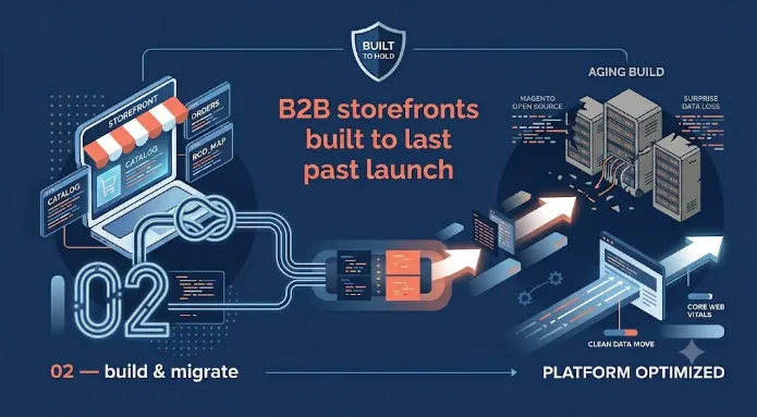 B2B storefronts built to last past launch