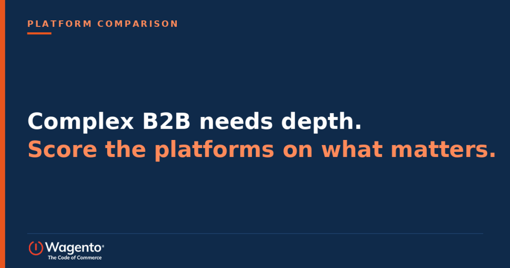 Adobe Commerce vs BigCommerce vs Shopify Plus for Complex B2B Ecommerce